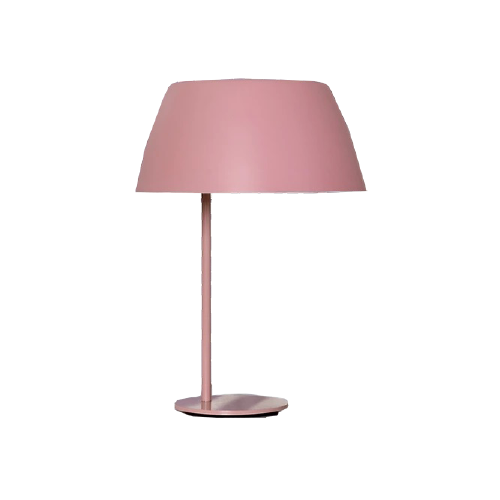 Lámpara de mesa E27 rosa modelo renata